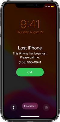 lost iphone