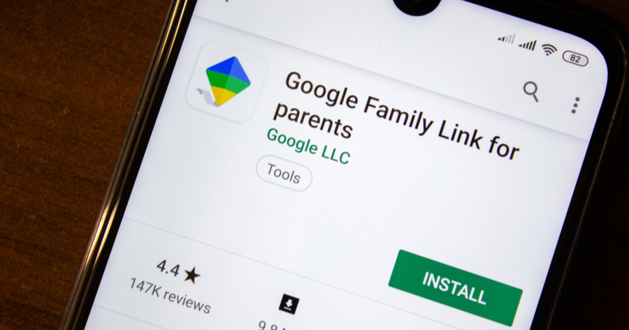 google family link app play store samsung