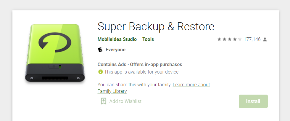 android sms restore and backup