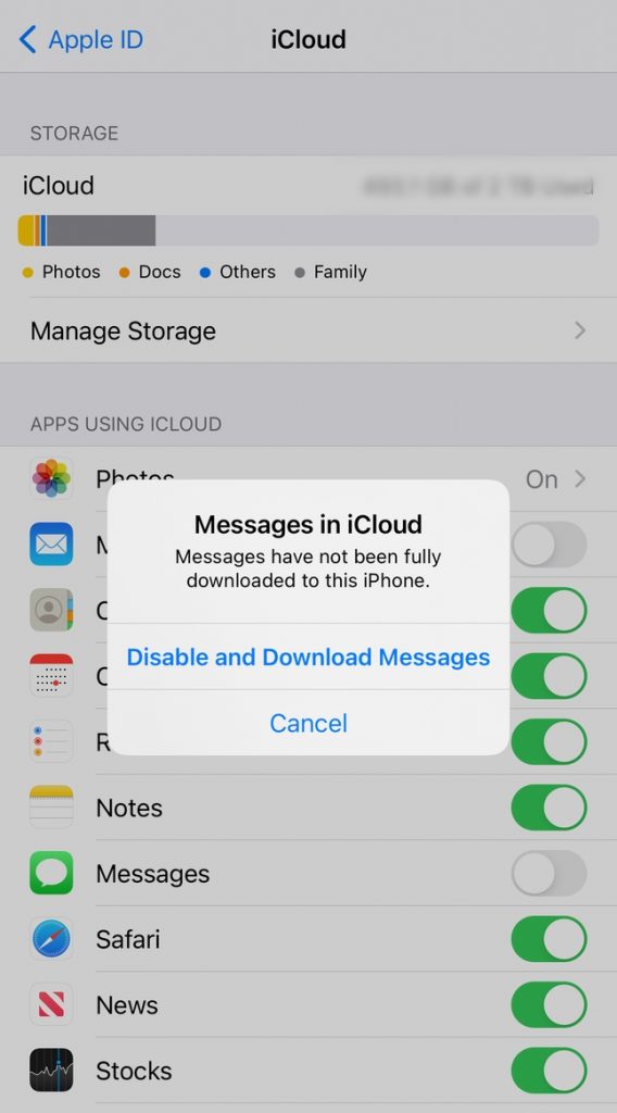 icloud deleted sms recovery